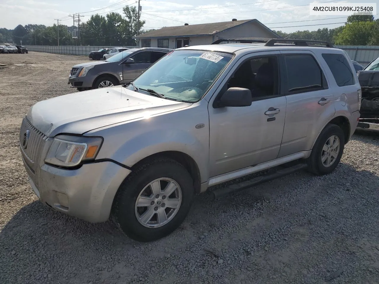 2009 Mercury Mariner VIN: 4M2CU81G99KJ25408 Lot: 61760114