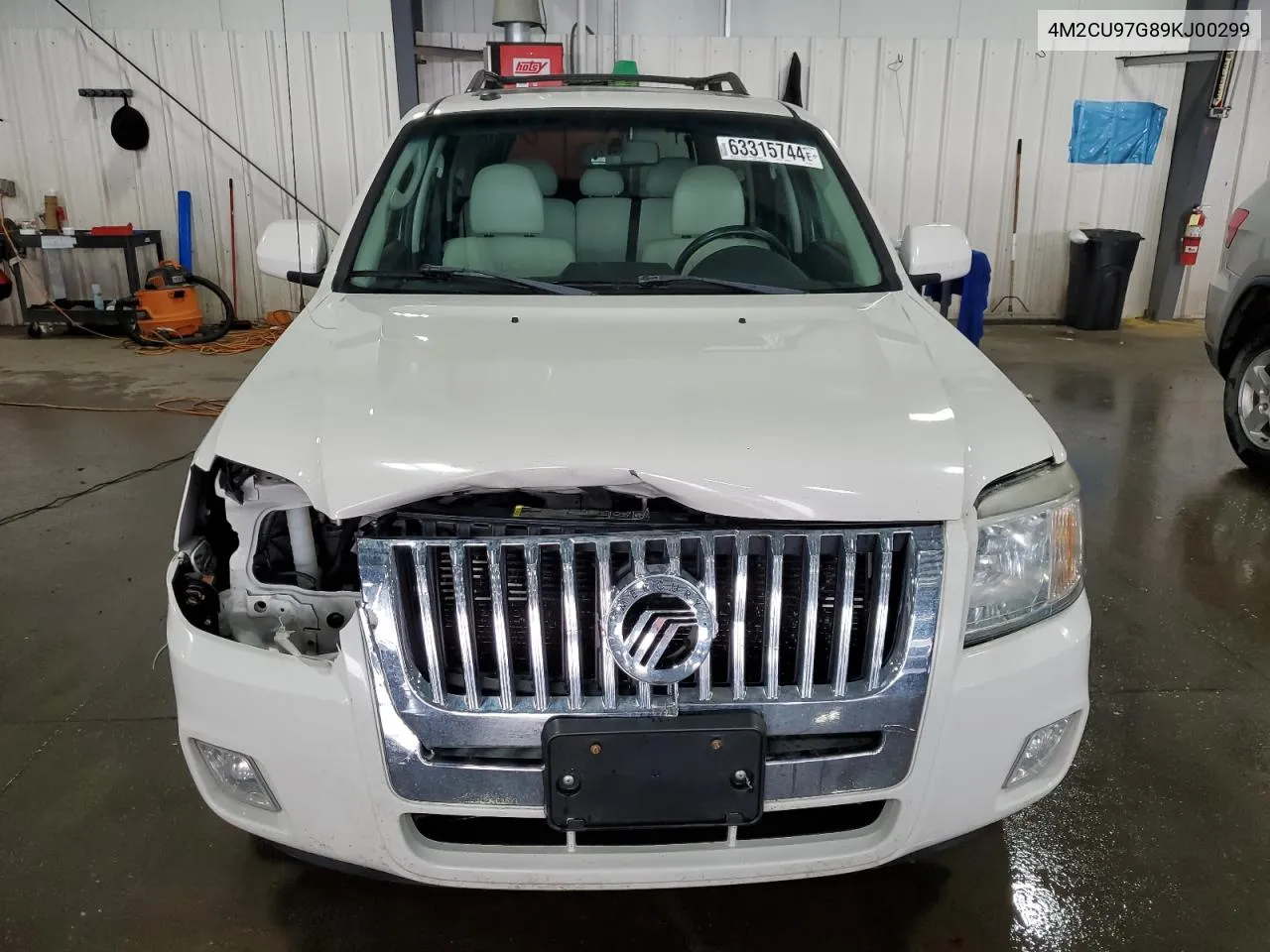 2009 Mercury Mariner Premier VIN: 4M2CU97G89KJ00299 Lot: 63315744