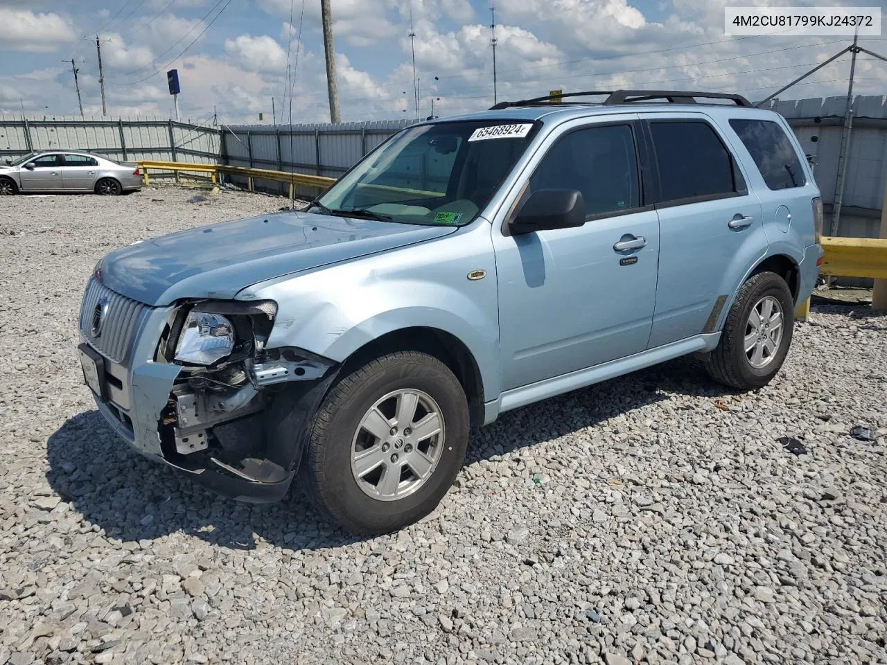 2009 Mercury Mariner VIN: 4M2CU81799KJ24372 Lot: 65468924