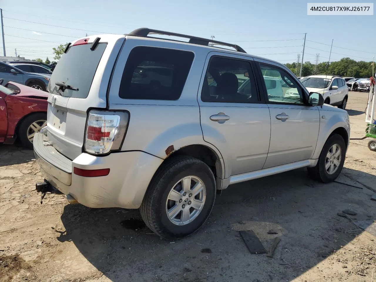 2009 Mercury Mariner VIN: 4M2CU817X9KJ26177 Lot: 66417494