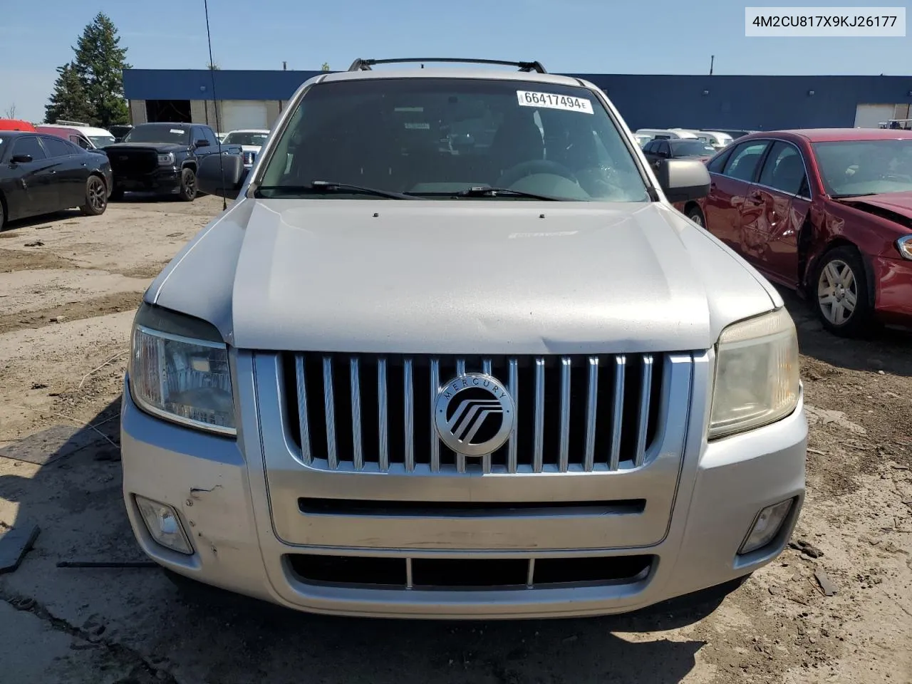 2009 Mercury Mariner VIN: 4M2CU817X9KJ26177 Lot: 66417494