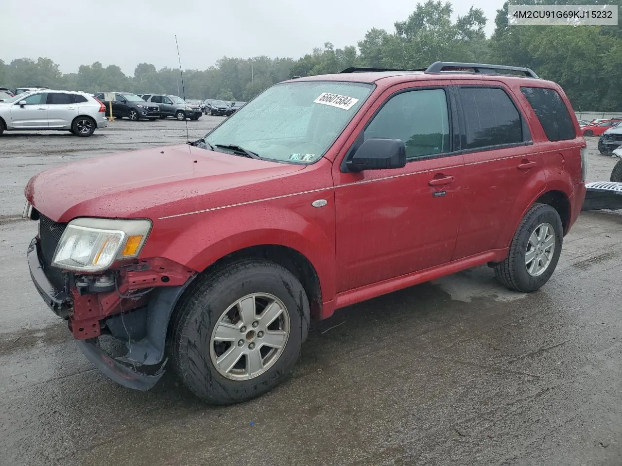 2009 Mercury Mariner VIN: 4M2CU91G69KJ15232 Lot: 66601584