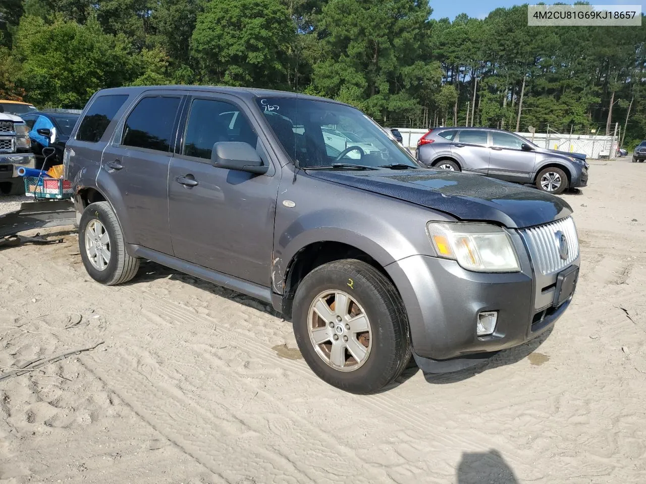 2009 Mercury Mariner VIN: 4M2CU81G69KJ18657 Lot: 68869154