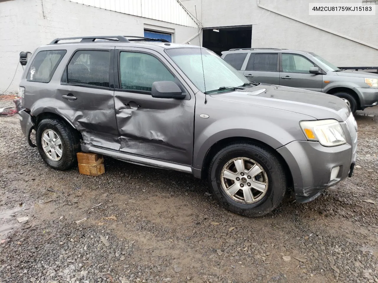 2009 Mercury Mariner VIN: 4M2CU81759KJ15183 Lot: 72235984