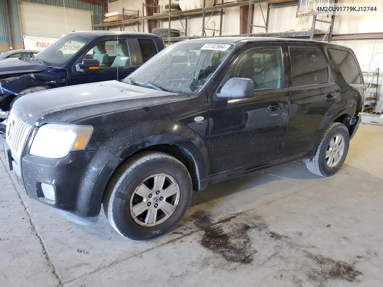 2009 Mercury Mariner VIN: 4M2CU91779KJ12744 Lot: 73102964