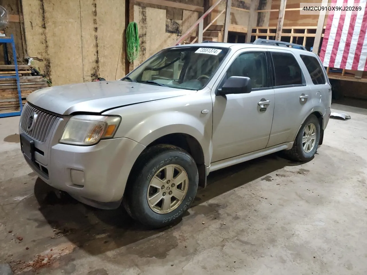 2009 Mercury Mariner VIN: 4M2CU91GX9KJ20269 Lot: 73551374