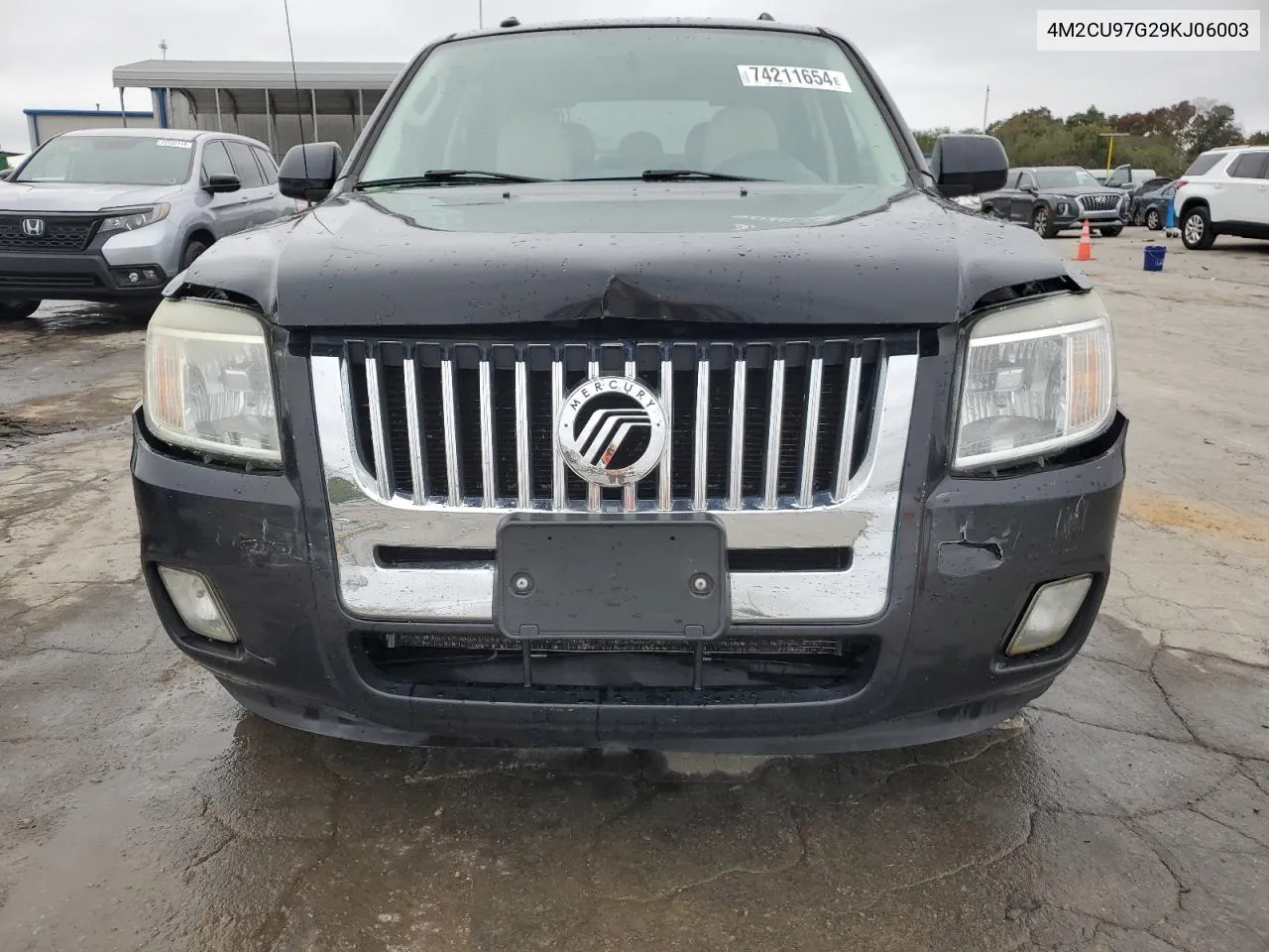 2009 Mercury Mariner Premier VIN: 4M2CU97G29KJ06003 Lot: 74211654