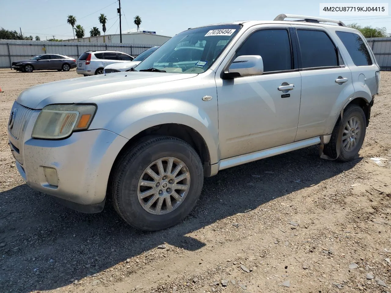 2009 Mercury Mariner Premier VIN: 4M2CU87719KJ04415 Lot: 74785494