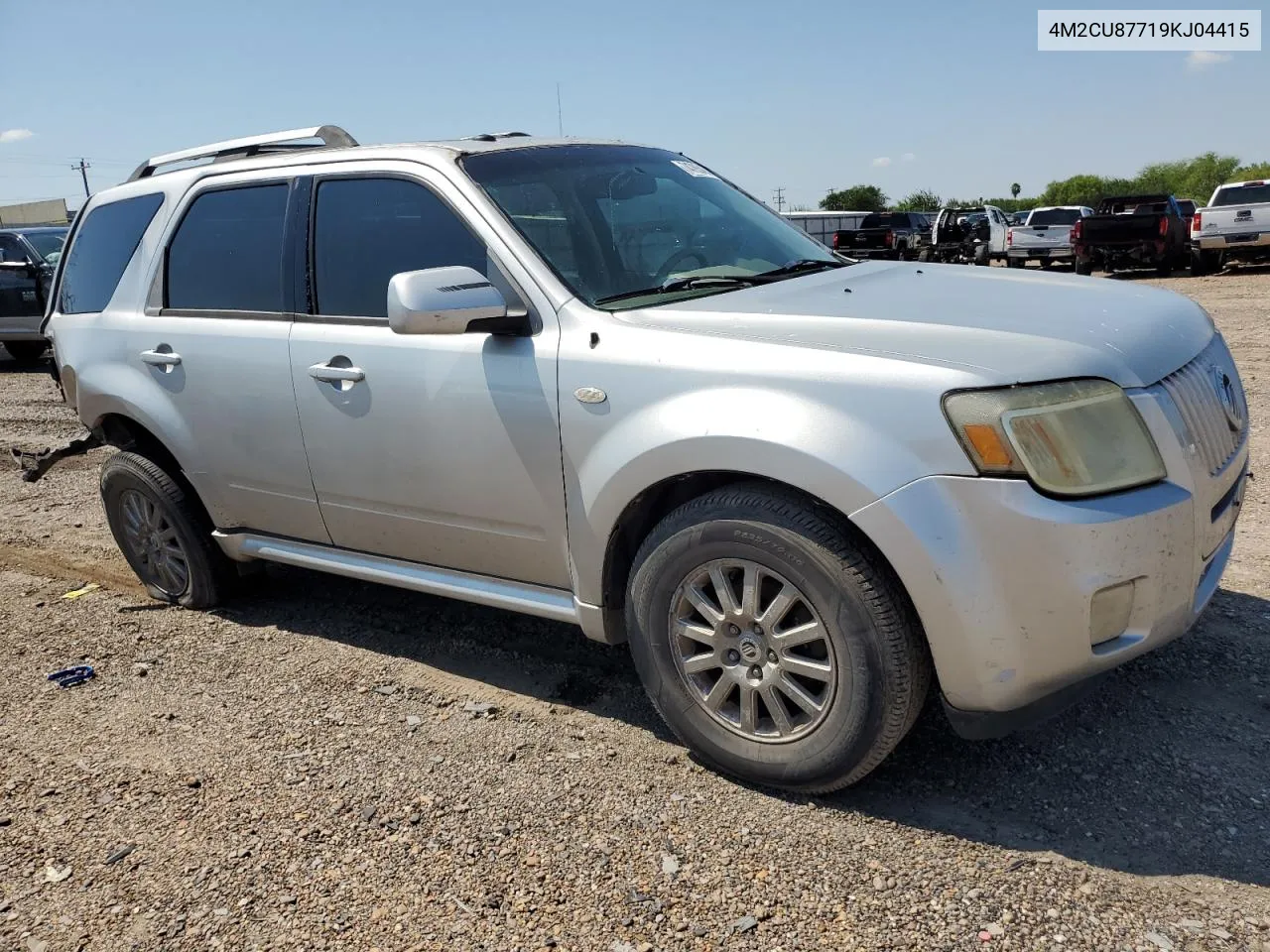 2009 Mercury Mariner Premier VIN: 4M2CU87719KJ04415 Lot: 74785494