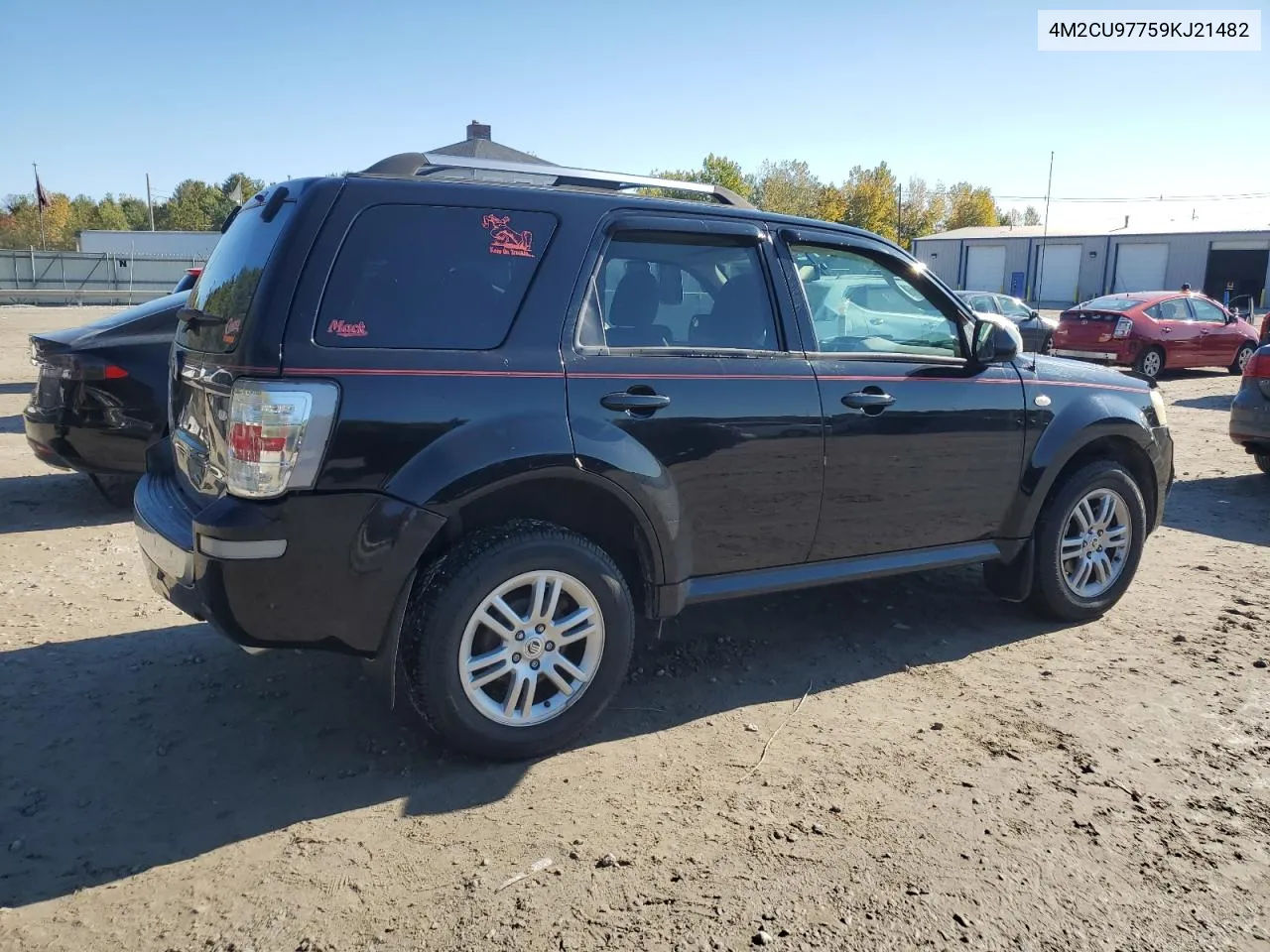 2009 Mercury Mariner Premier VIN: 4M2CU97759KJ21482 Lot: 74941604