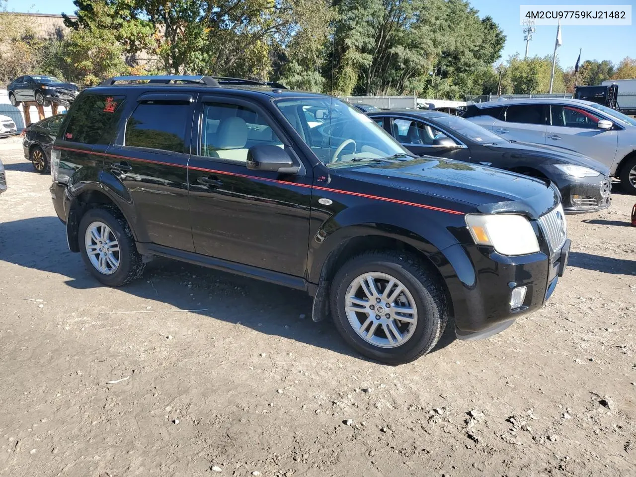 2009 Mercury Mariner Premier VIN: 4M2CU97759KJ21482 Lot: 74941604