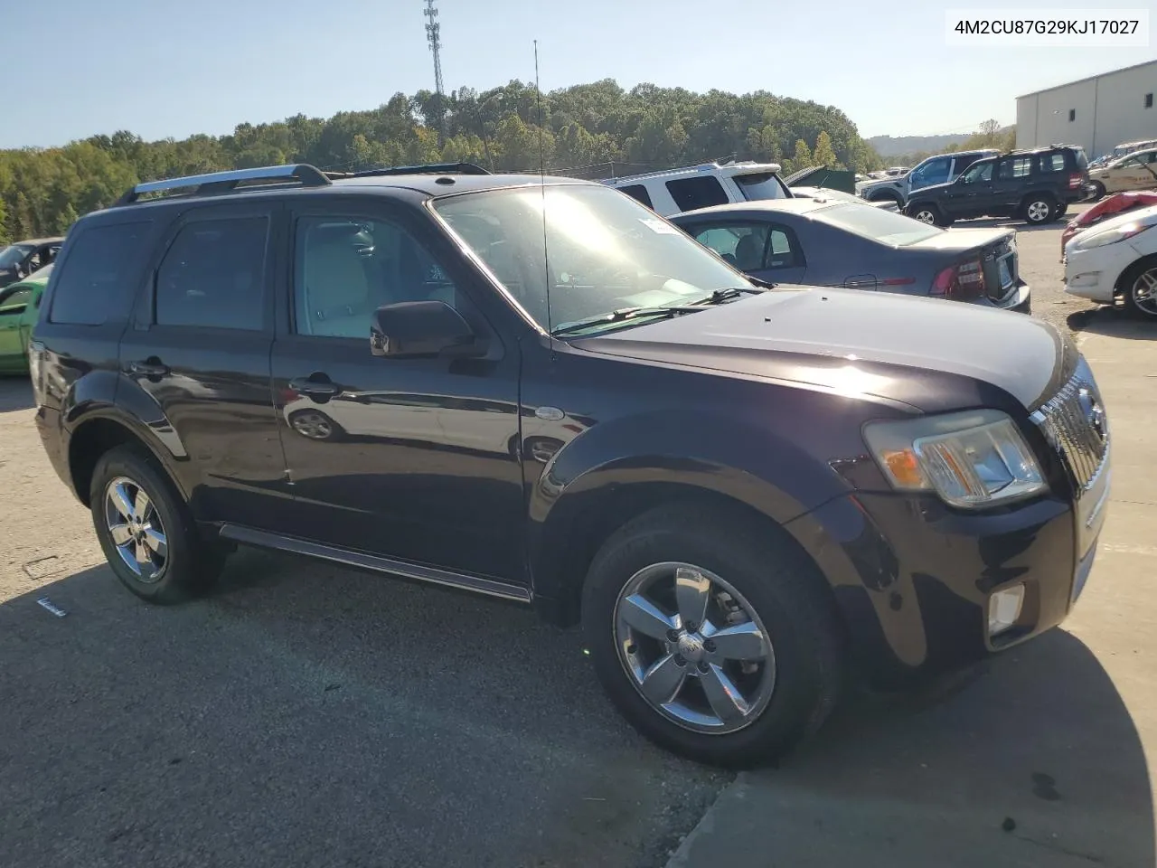 2009 Mercury Mariner Premier VIN: 4M2CU87G29KJ17027 Lot: 75335124