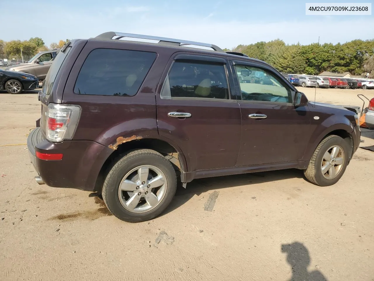 2009 Mercury Mariner Premier VIN: 4M2CU97G09KJ23608 Lot: 75834094