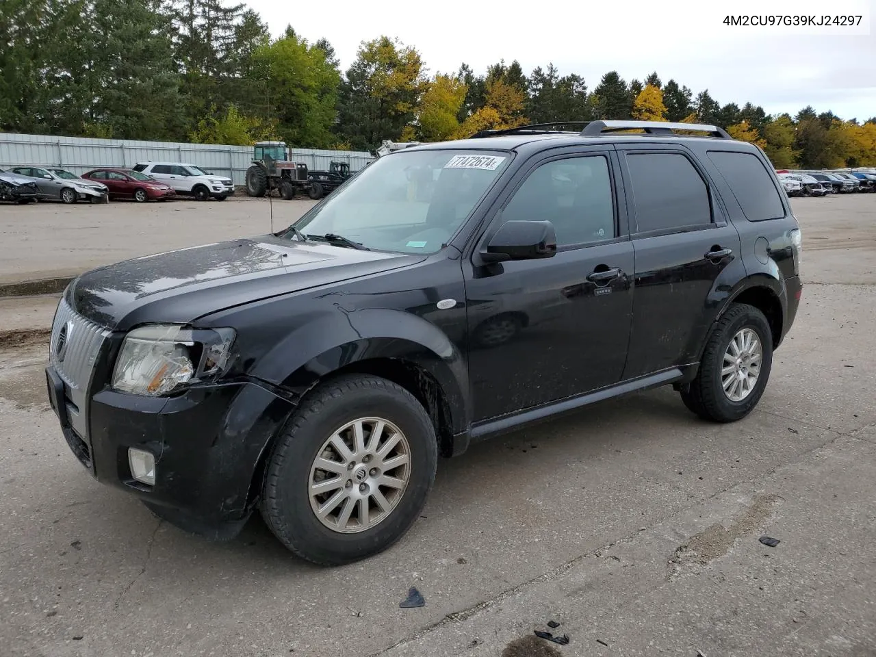 2009 Mercury Mariner Premier VIN: 4M2CU97G39KJ24297 Lot: 77472674