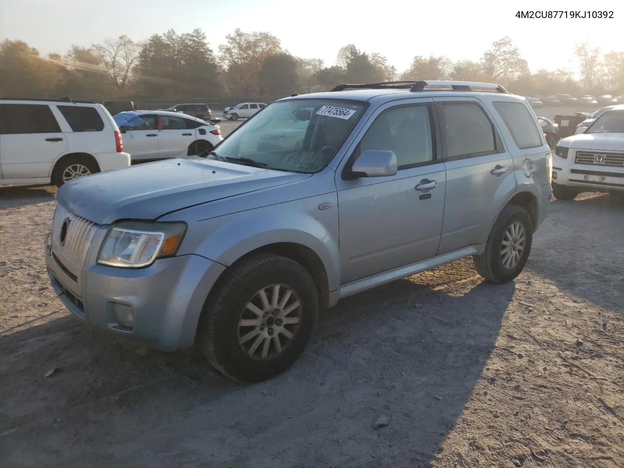 2009 Mercury Mariner Premier VIN: 4M2CU87719KJ10392 Lot: 77475564