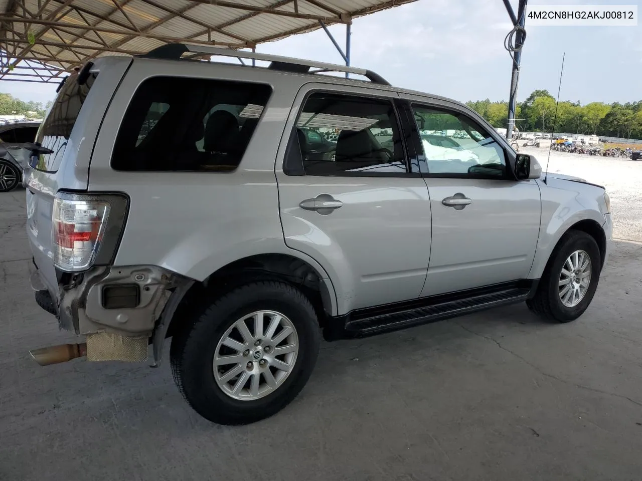 2010 Mercury Mariner Premier VIN: 4M2CN8HG2AKJ00812 Lot: 61412784