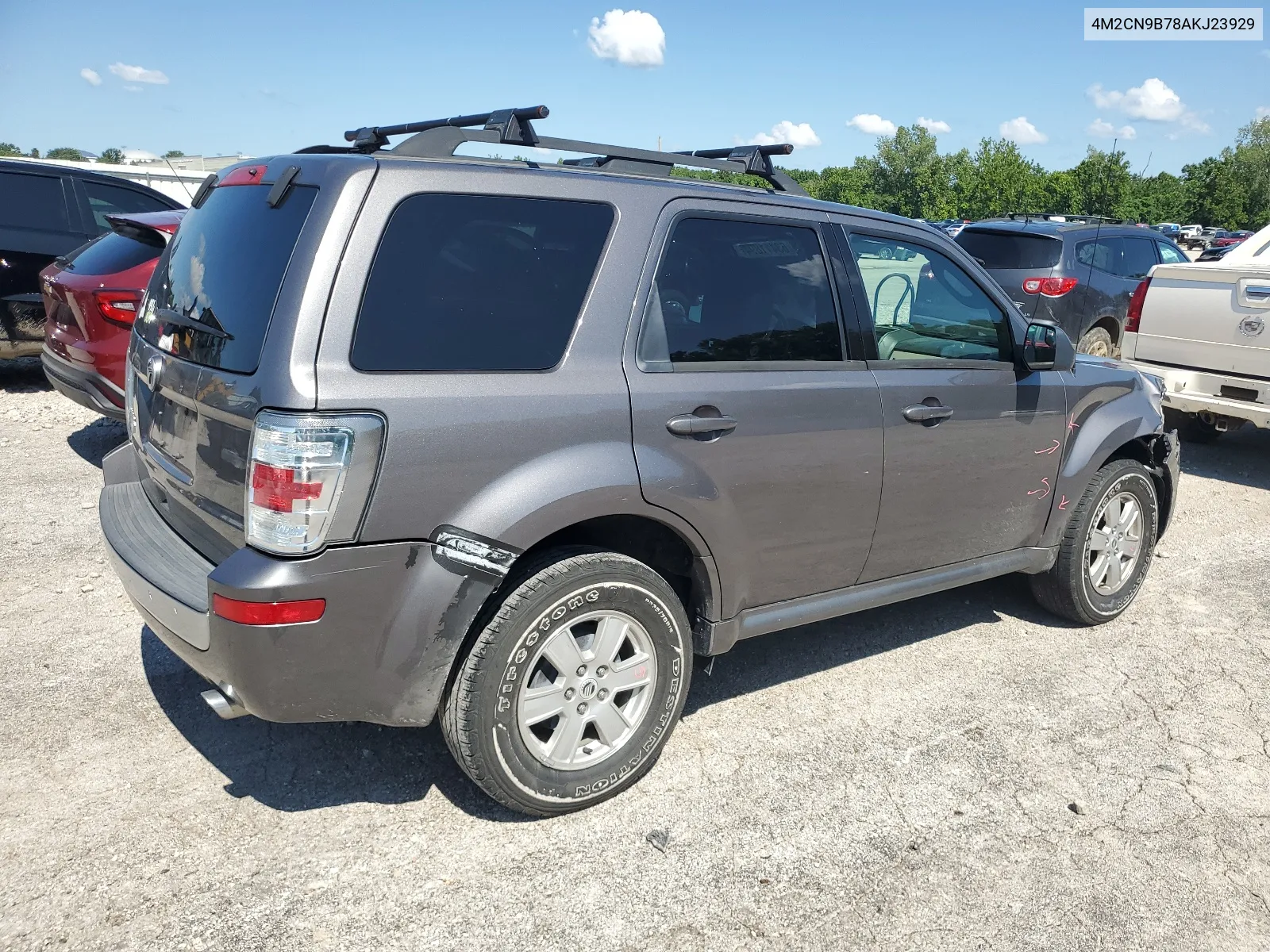 2010 Mercury Mariner VIN: 4M2CN9B78AKJ23929 Lot: 63411894