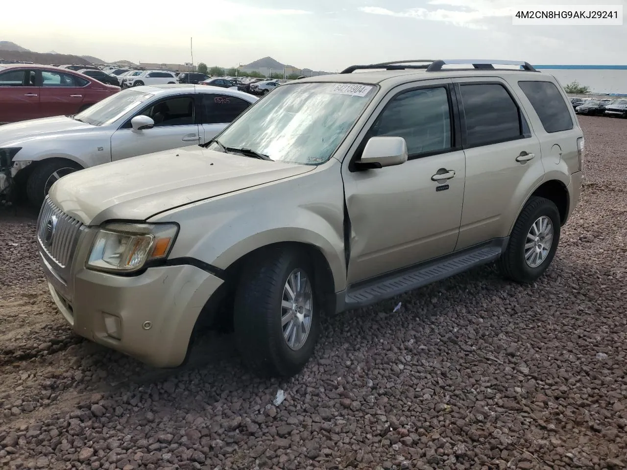 2010 Mercury Mariner Premier VIN: 4M2CN8HG9AKJ29241 Lot: 64215904