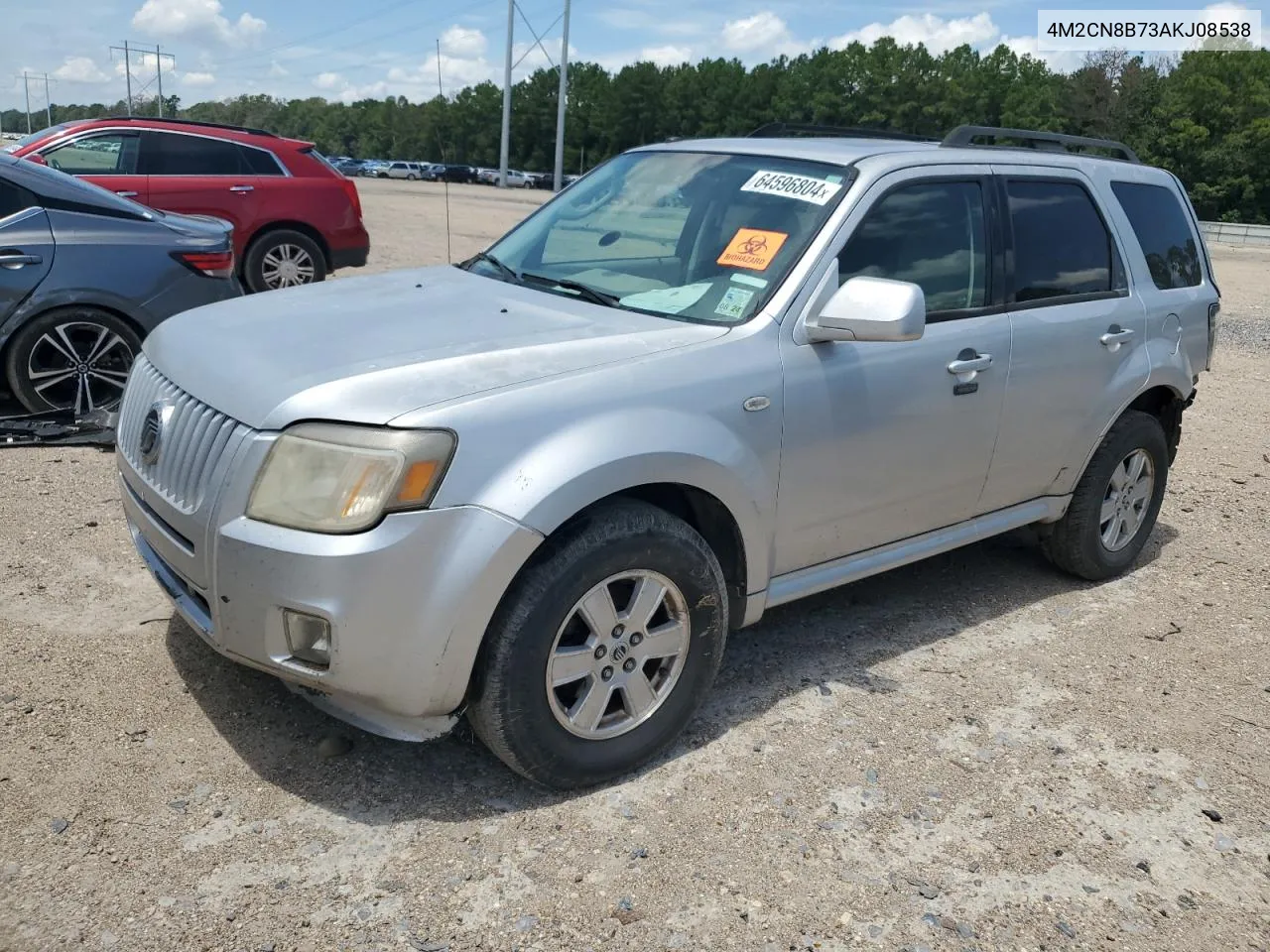 2010 Mercury Mariner VIN: 4M2CN8B73AKJ08538 Lot: 64596804