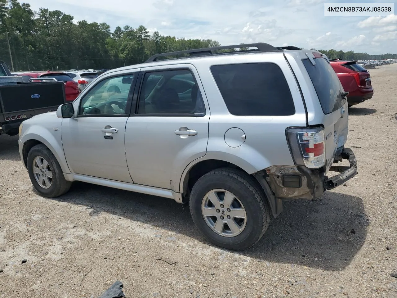 2010 Mercury Mariner VIN: 4M2CN8B73AKJ08538 Lot: 64596804