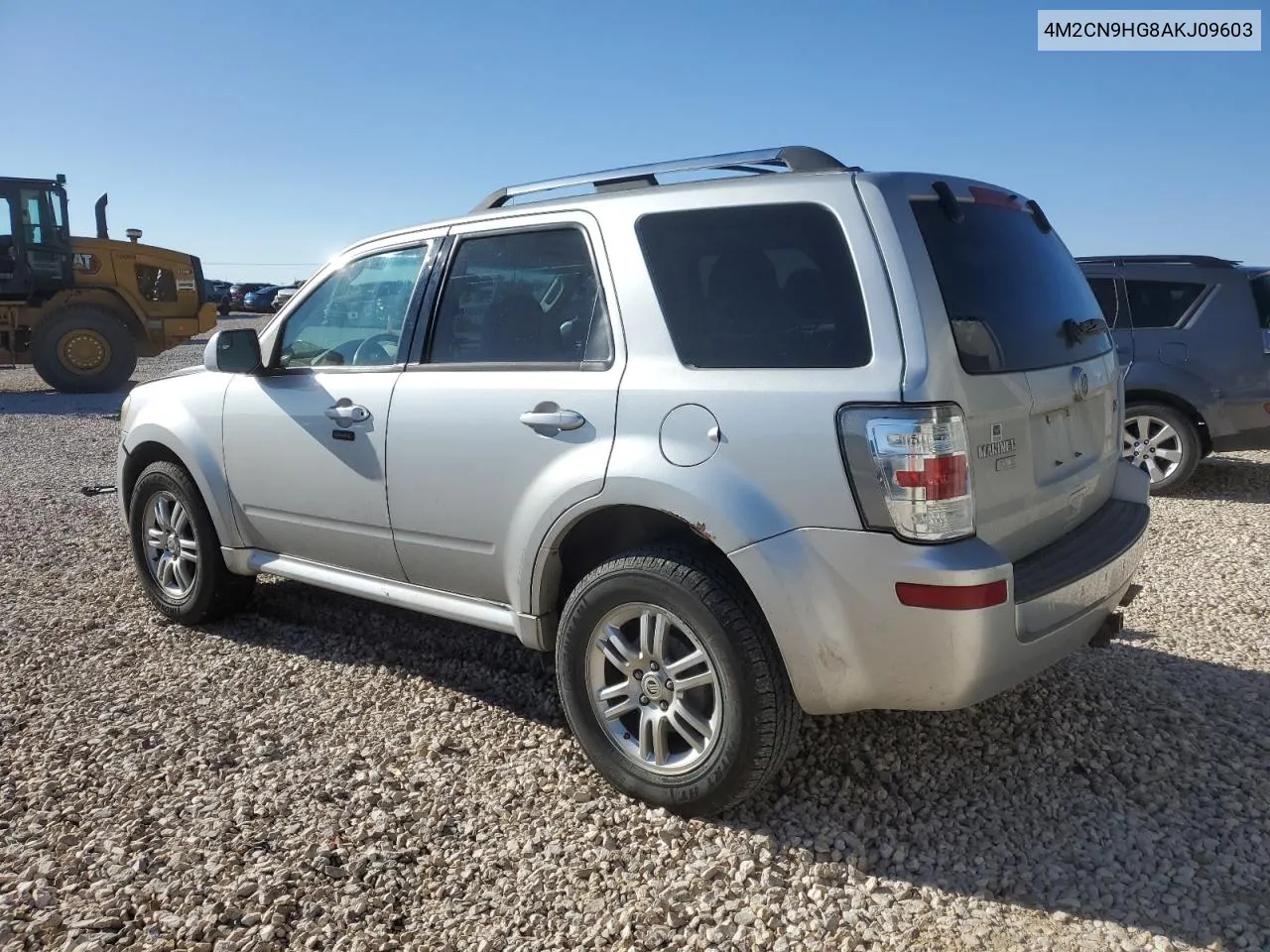 2010 Mercury Mariner Premier VIN: 4M2CN9HG8AKJ09603 Lot: 68064044