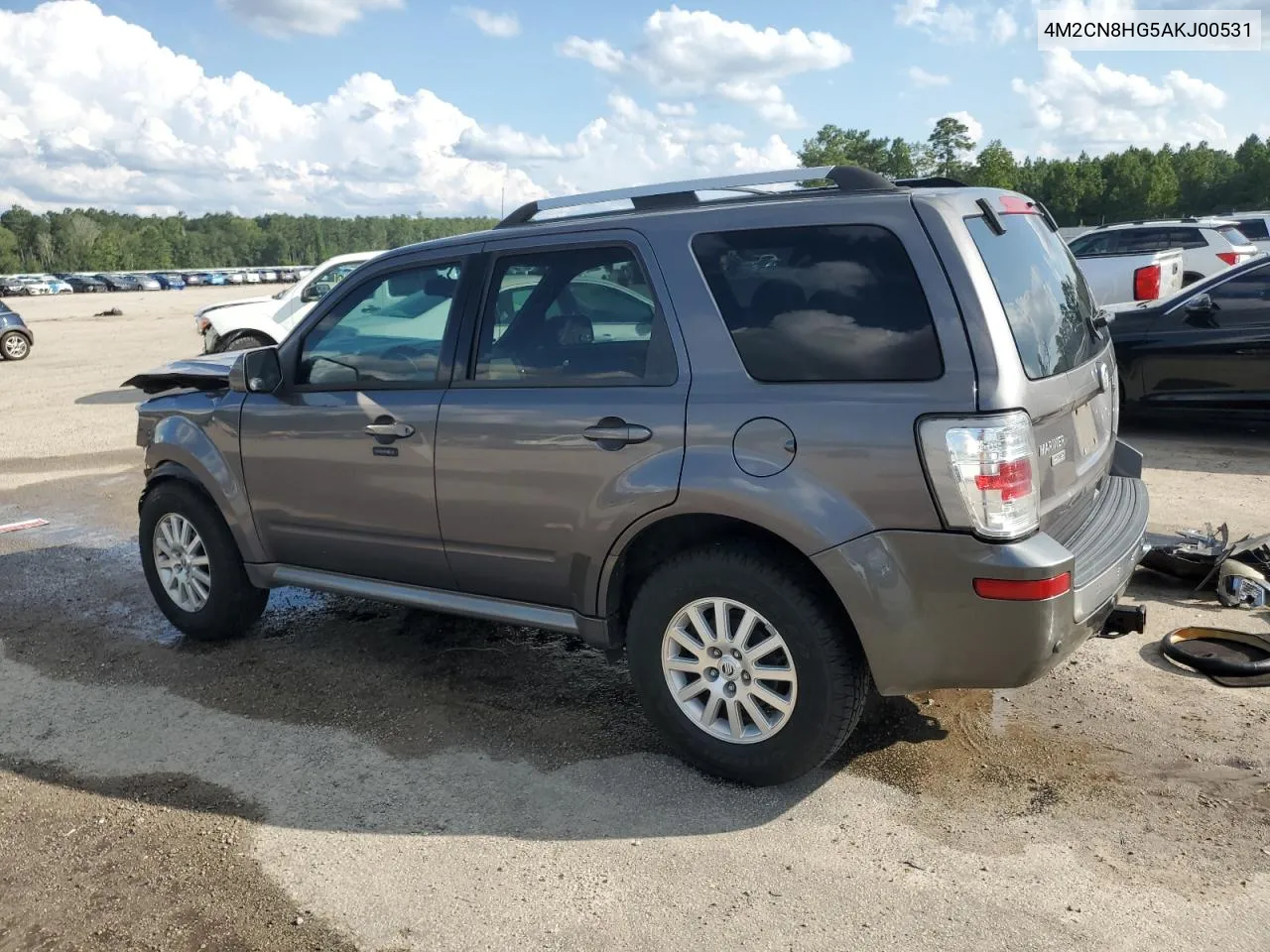 2010 Mercury Mariner Premier VIN: 4M2CN8HG5AKJ00531 Lot: 68167794