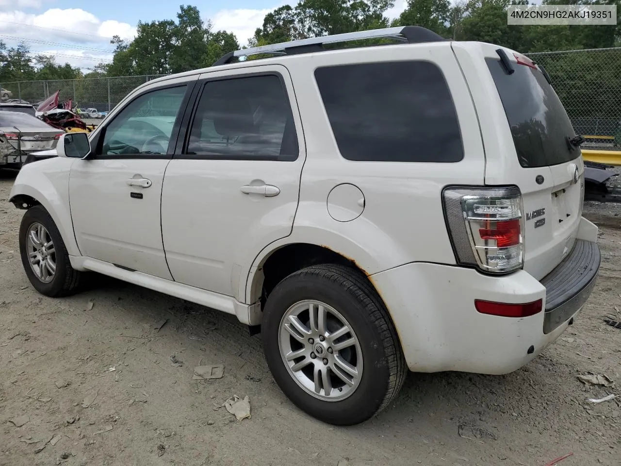 2010 Mercury Mariner Premier VIN: 4M2CN9HG2AKJ19351 Lot: 68259004