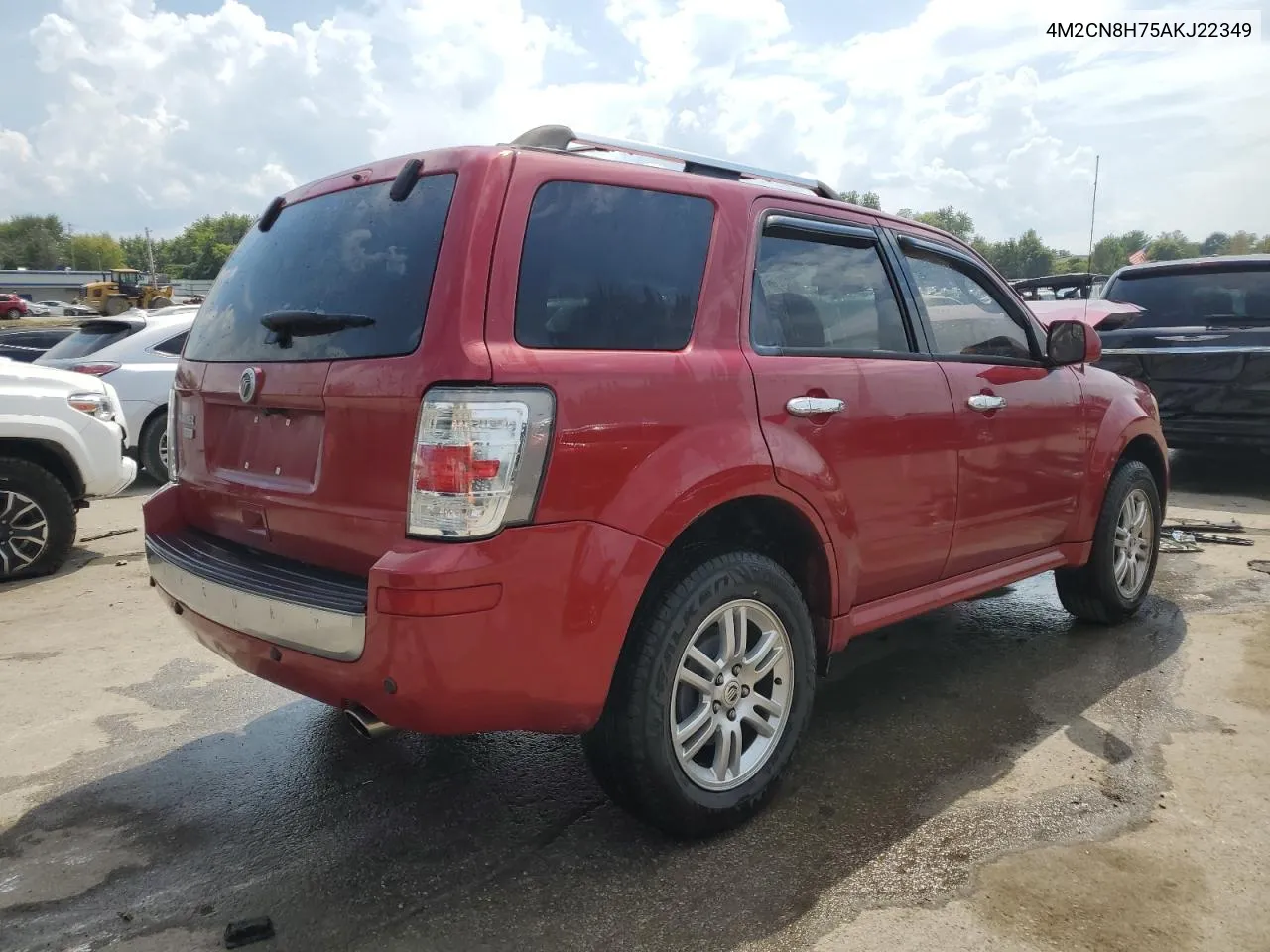 4M2CN8H75AKJ22349 2010 Mercury Mariner Premier