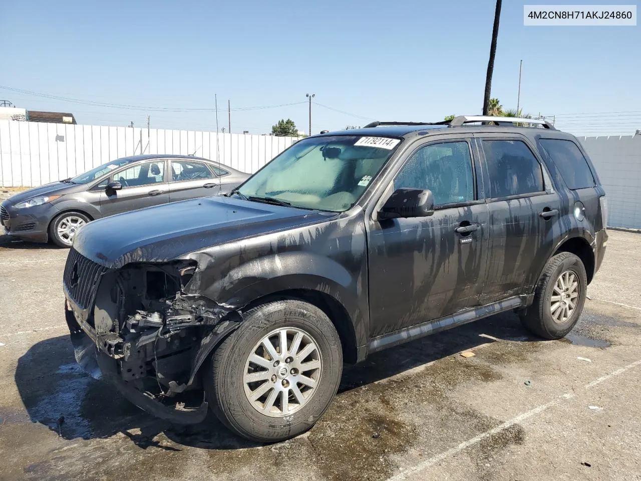 2010 Mercury Mariner Premier VIN: 4M2CN8H71AKJ24860 Lot: 71792114