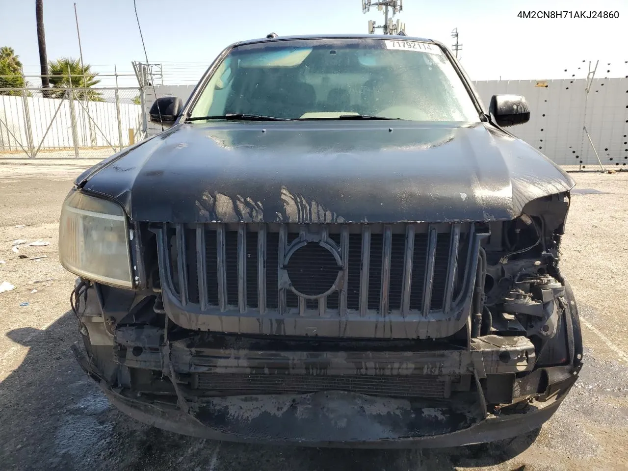 2010 Mercury Mariner Premier VIN: 4M2CN8H71AKJ24860 Lot: 71792114