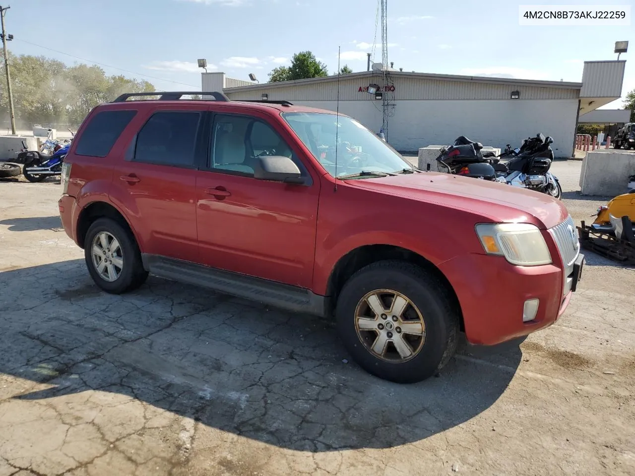 2010 Mercury Mariner VIN: 4M2CN8B73AKJ22259 Lot: 72024284