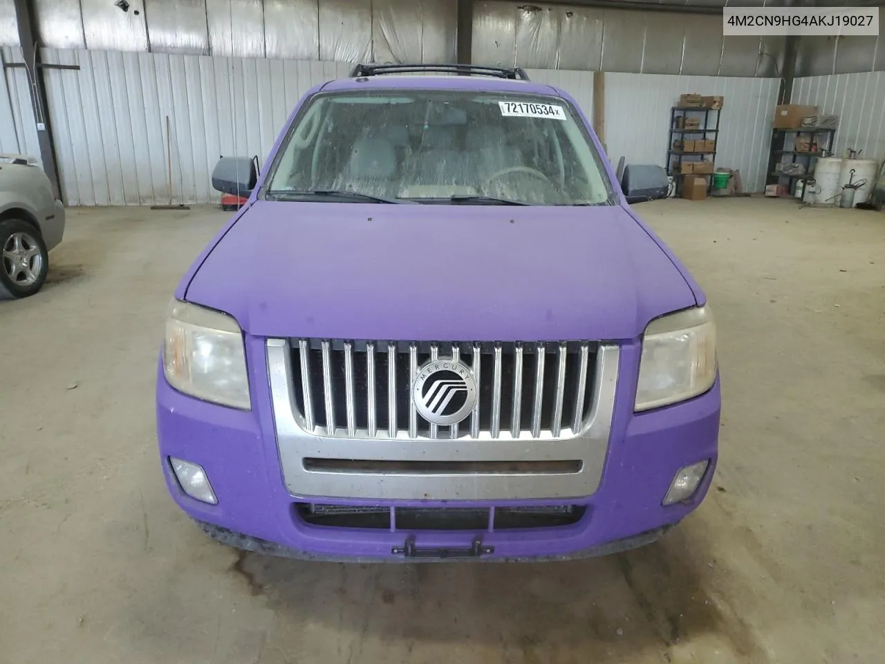 2010 Mercury Mariner Premier VIN: 4M2CN9HG4AKJ19027 Lot: 72170534