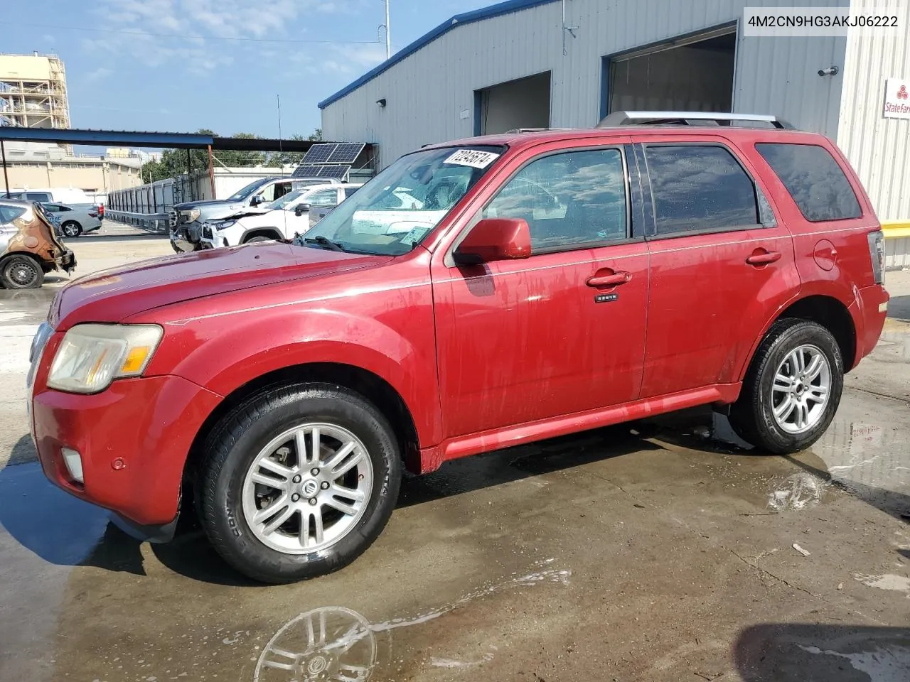 2010 Mercury Mariner Premier VIN: 4M2CN9HG3AKJ06222 Lot: 72245674