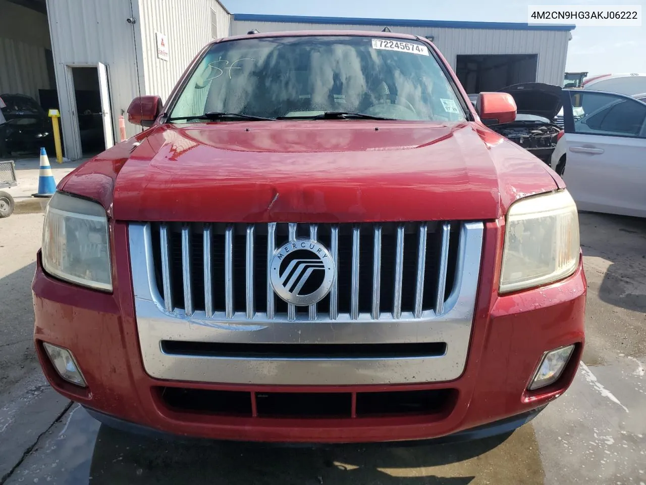 2010 Mercury Mariner Premier VIN: 4M2CN9HG3AKJ06222 Lot: 72245674