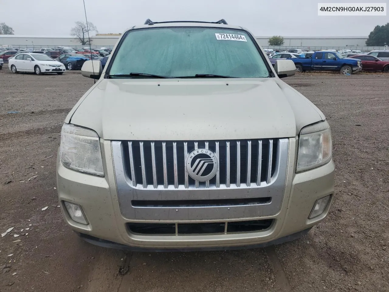 2010 Mercury Mariner Premier VIN: 4M2CN9HG0AKJ27903 Lot: 72414464