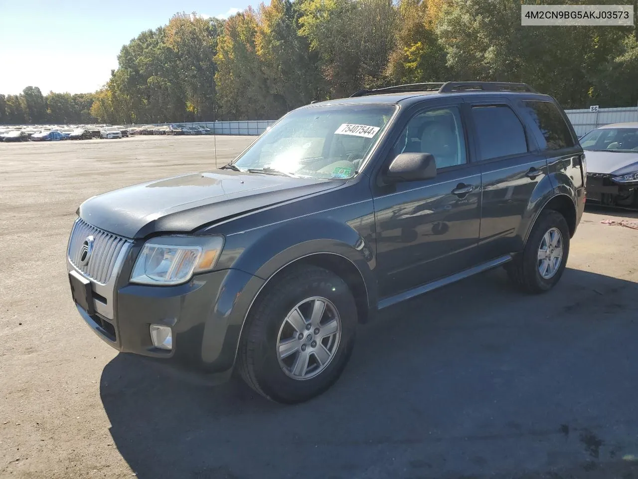 2010 Mercury Mariner VIN: 4M2CN9BG5AKJ03573 Lot: 75407544