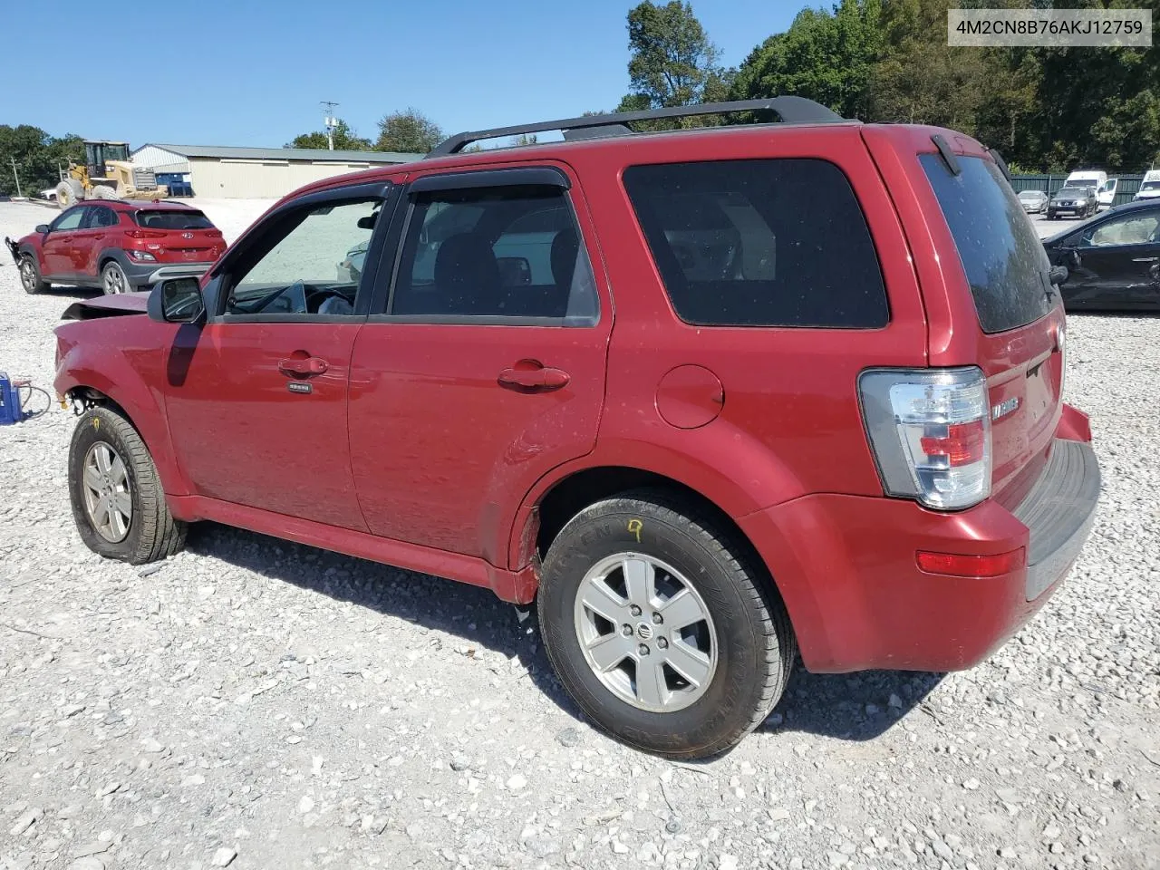 2010 Mercury Mariner VIN: 4M2CN8B76AKJ12759 Lot: 75484694