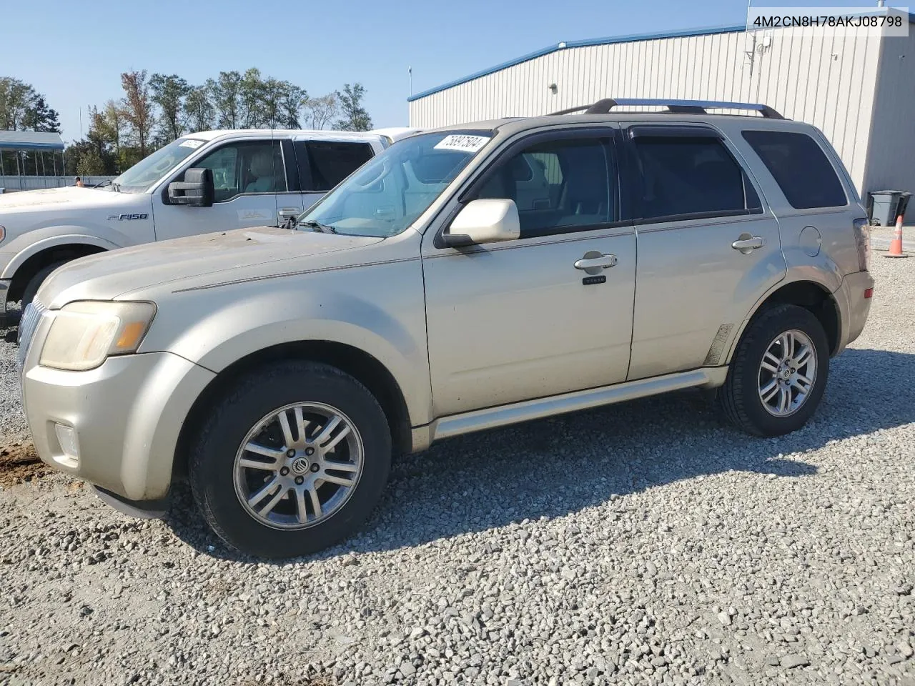 2010 Mercury Mariner Premier VIN: 4M2CN8H78AKJ08798 Lot: 75897504