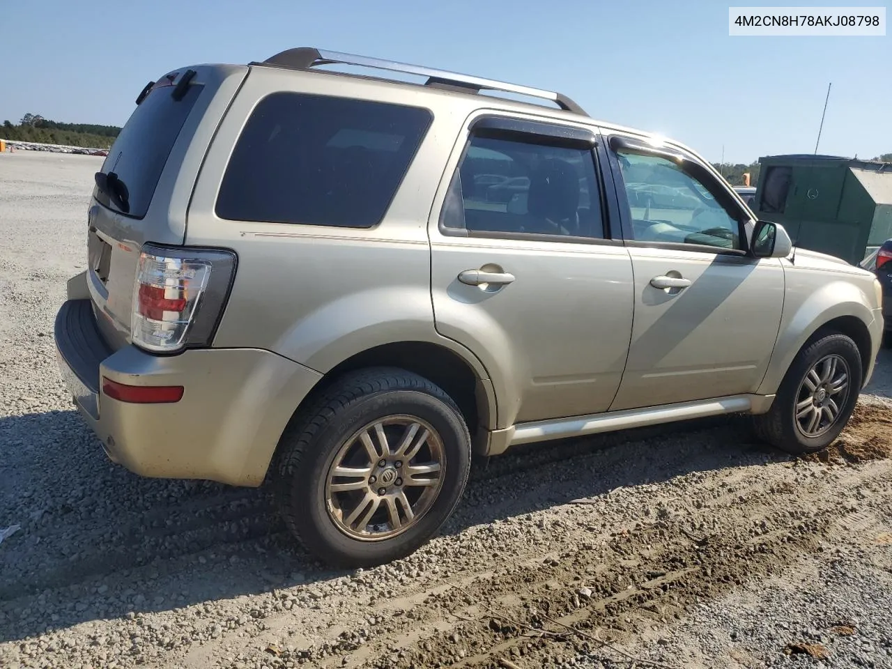 2010 Mercury Mariner Premier VIN: 4M2CN8H78AKJ08798 Lot: 75897504