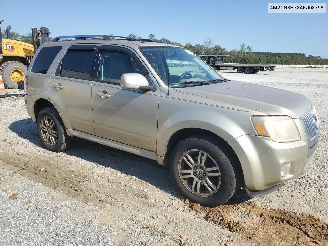 2010 Mercury Mariner Premier VIN: 4M2CN8H78AKJ08798 Lot: 75897504