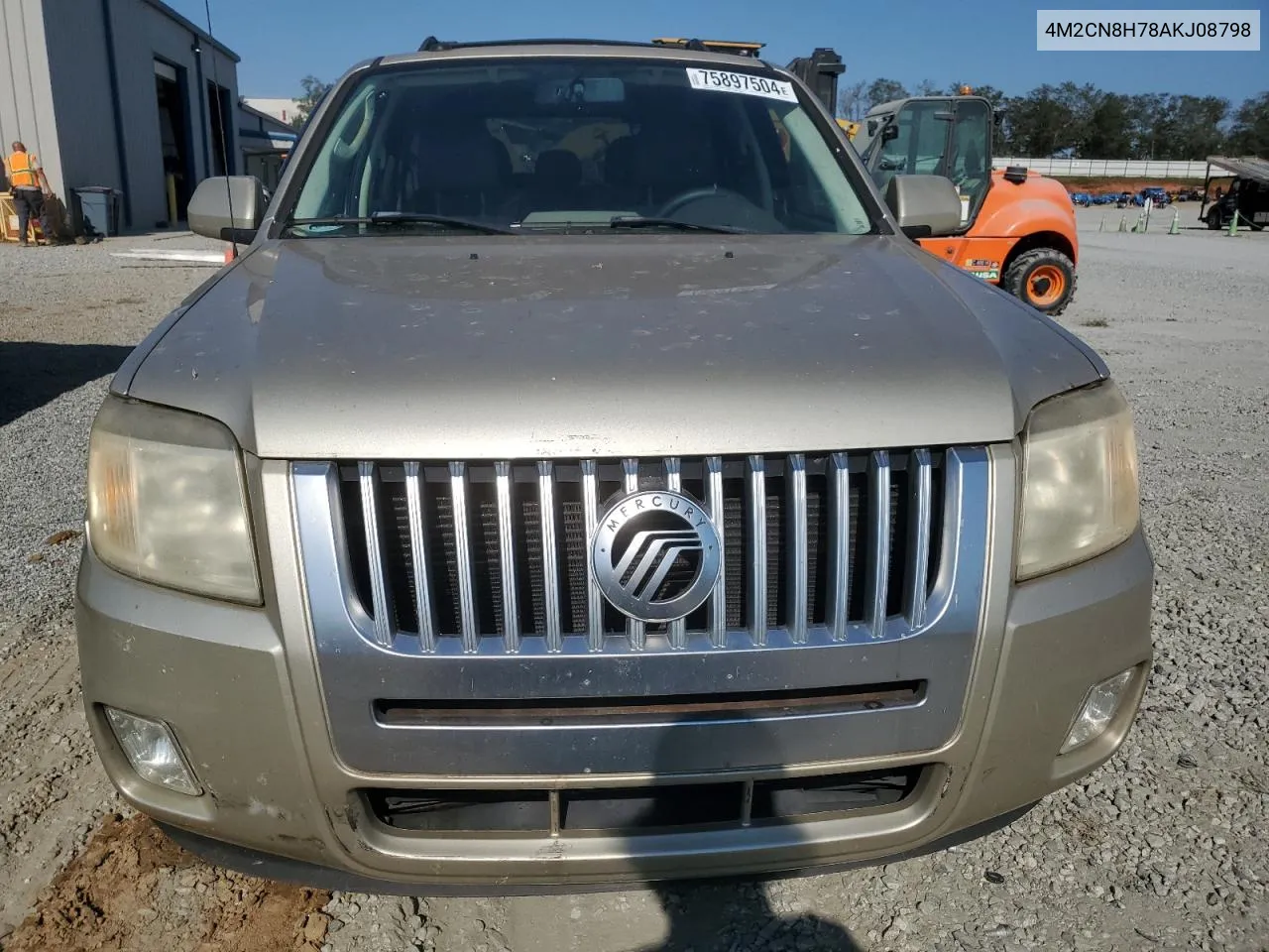 2010 Mercury Mariner Premier VIN: 4M2CN8H78AKJ08798 Lot: 75897504