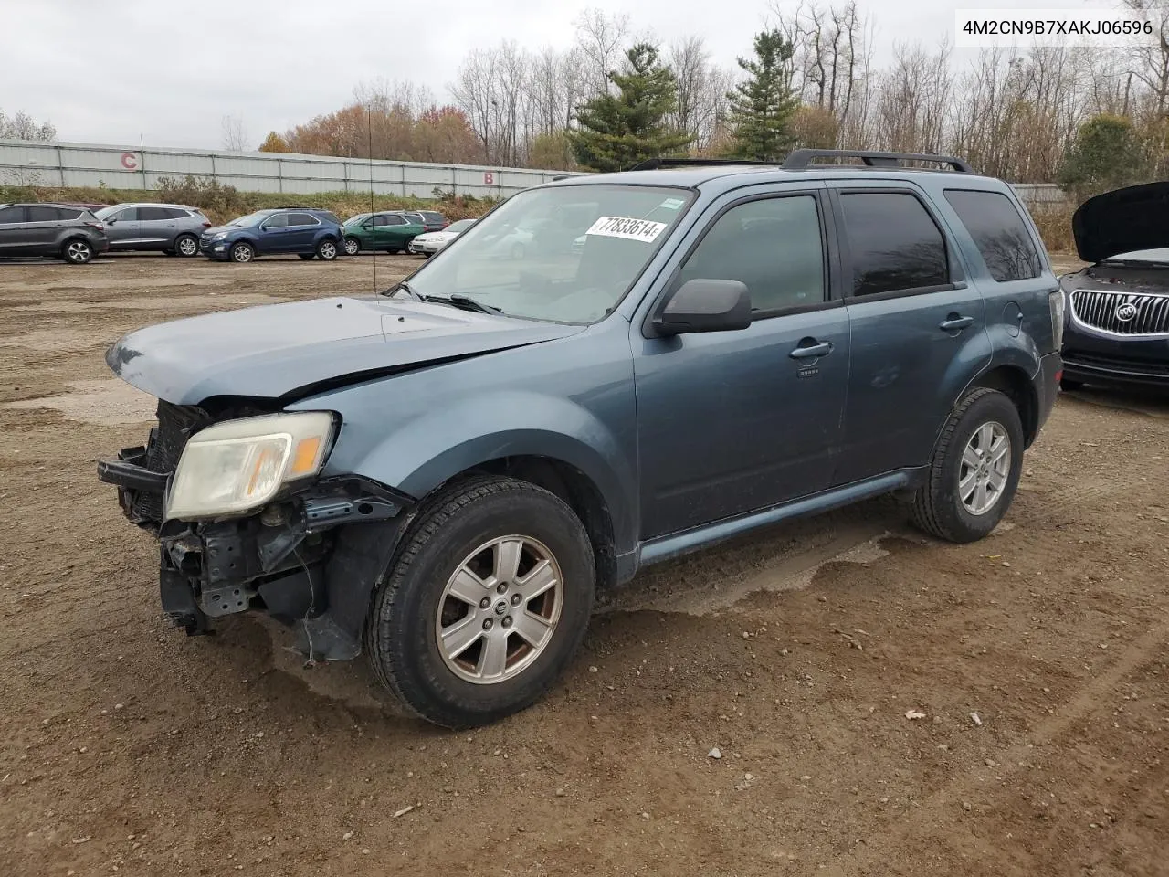 2010 Mercury Mariner VIN: 4M2CN9B7XAKJ06596 Lot: 77833614