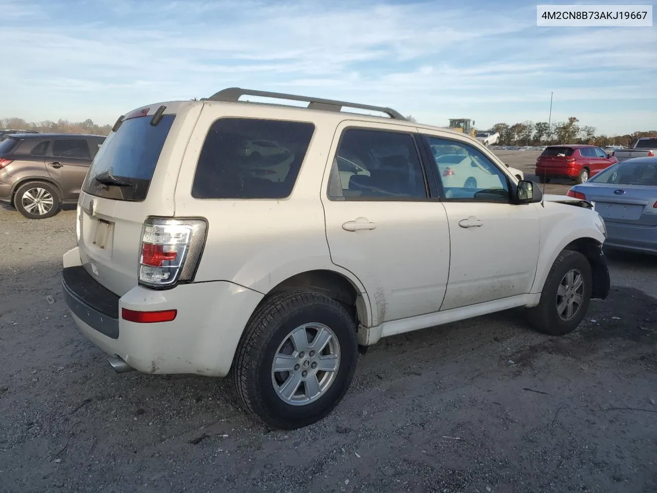 2010 Mercury Mariner VIN: 4M2CN8B73AKJ19667 Lot: 77877774