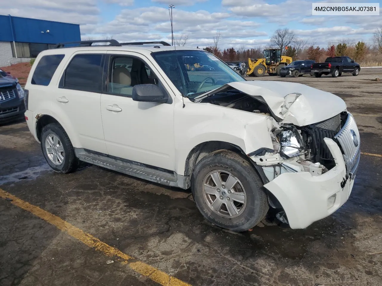 2010 Mercury Mariner VIN: 4M2CN9BG5AKJ07381 Lot: 78217074