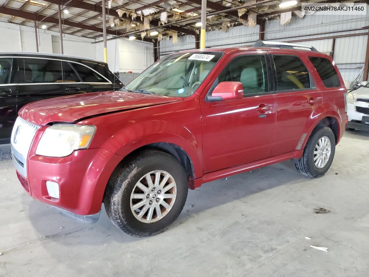 2010 Mercury Mariner Premier VIN: 4M2CN8H78AKJ11460 Lot: 78660474