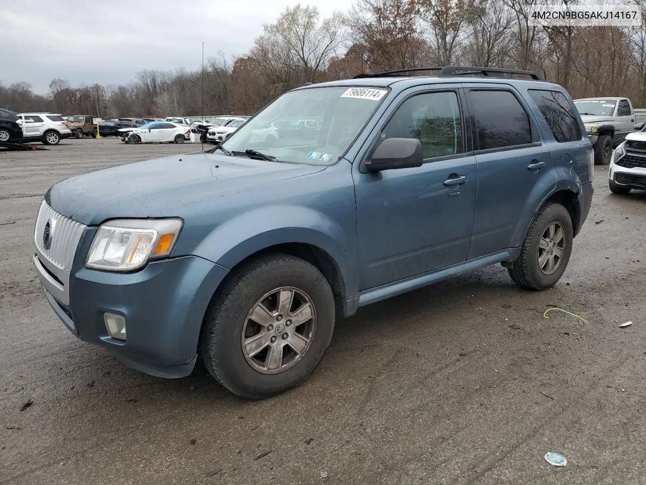 2010 Mercury Mariner VIN: 4M2CN9BG5AKJ14167 Lot: 79686114