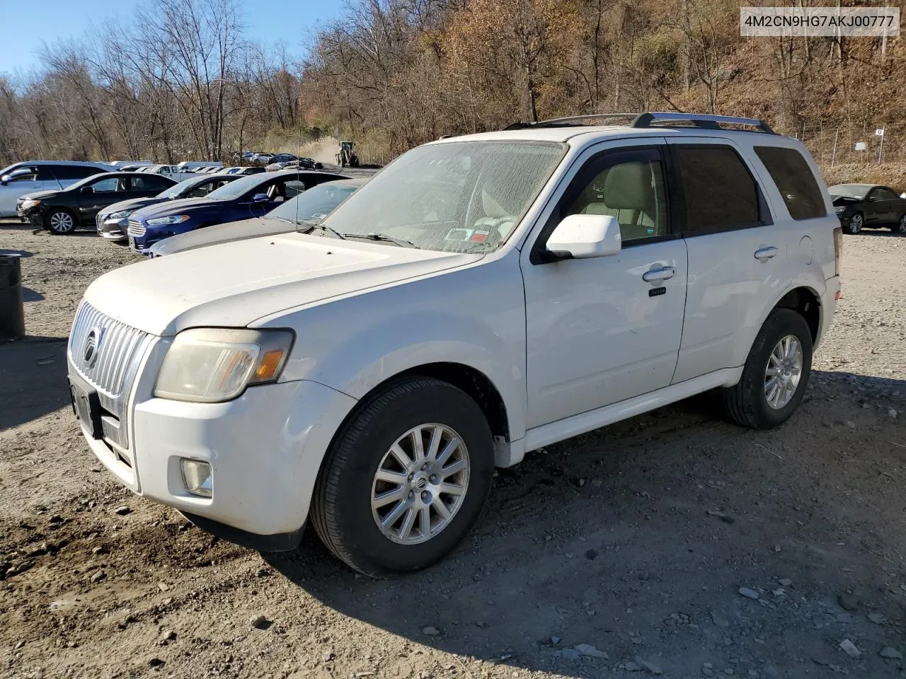 2010 Mercury Mariner Premier VIN: 4M2CN9HG7AKJ00777 Lot: 80062504