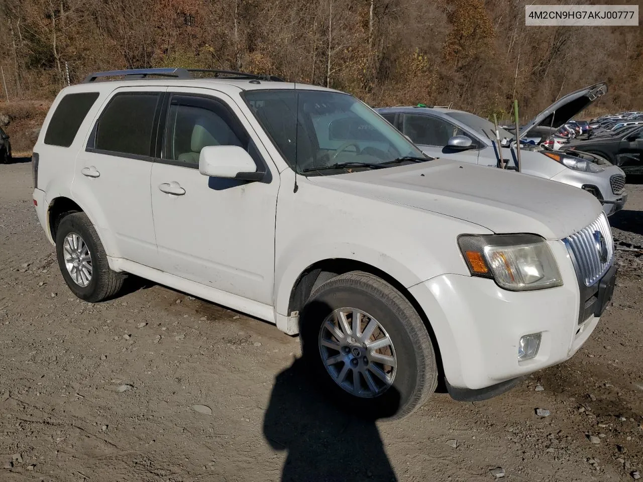 2010 Mercury Mariner Premier VIN: 4M2CN9HG7AKJ00777 Lot: 80062504