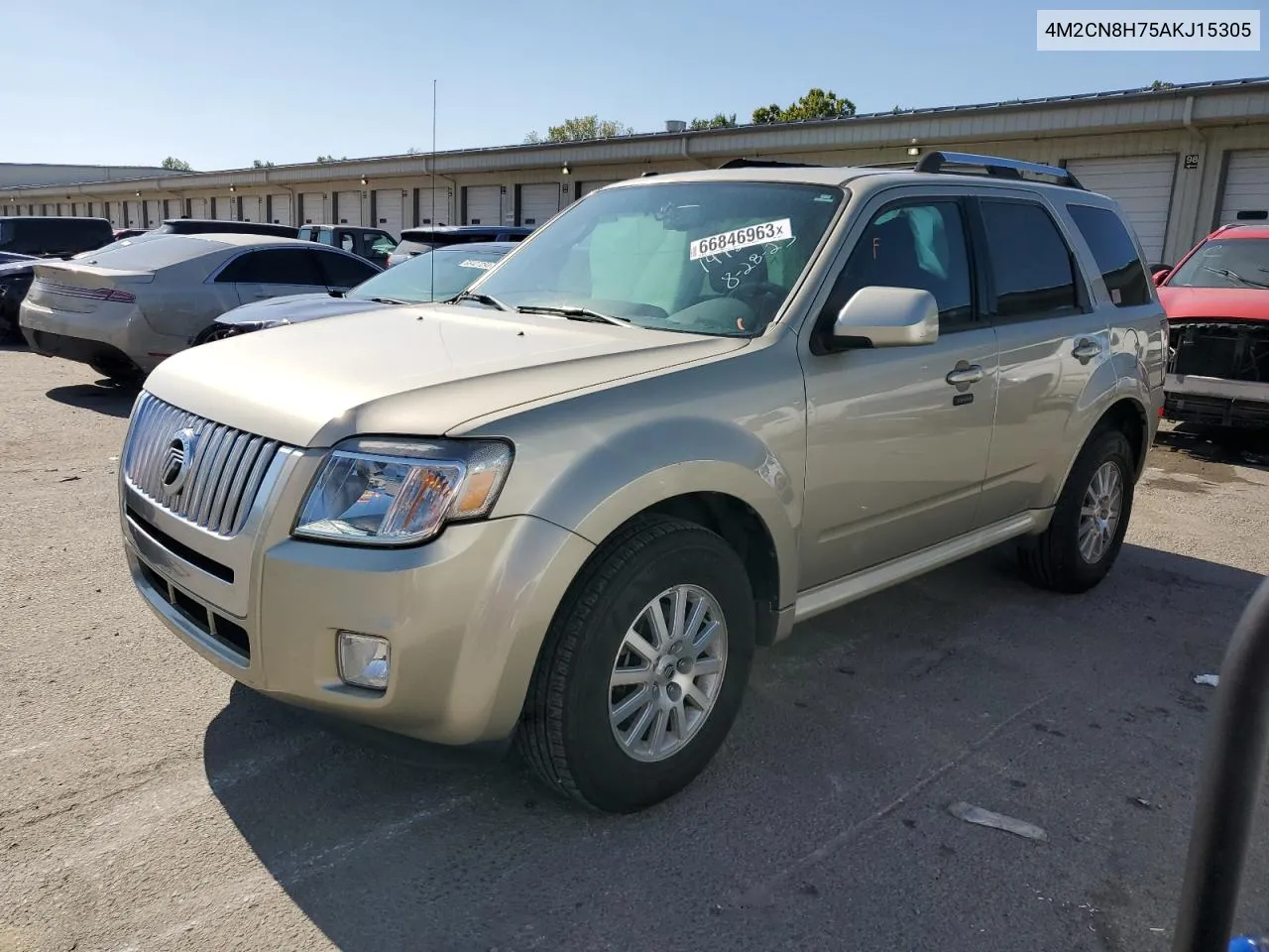 2010 Mercury Mariner Premier VIN: 4M2CN8H75AKJ15305 Lot: 81300233