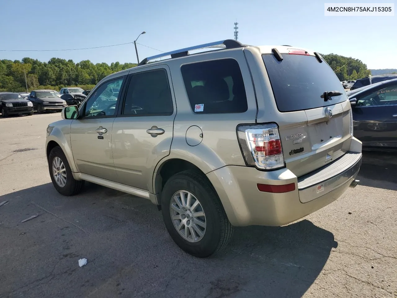 4M2CN8H75AKJ15305 2010 Mercury Mariner Premier